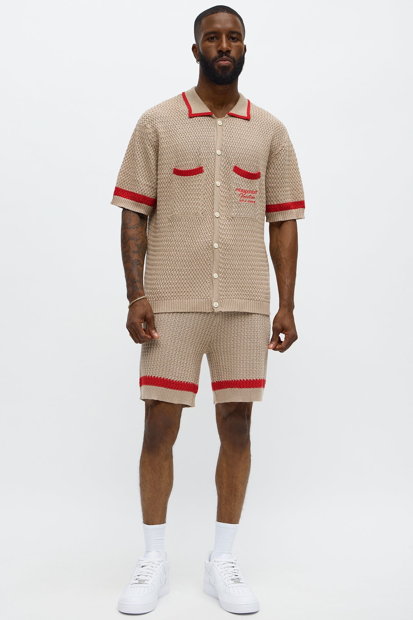 Relaxed Margarita Knit Shorts - Tan Fashion Nova