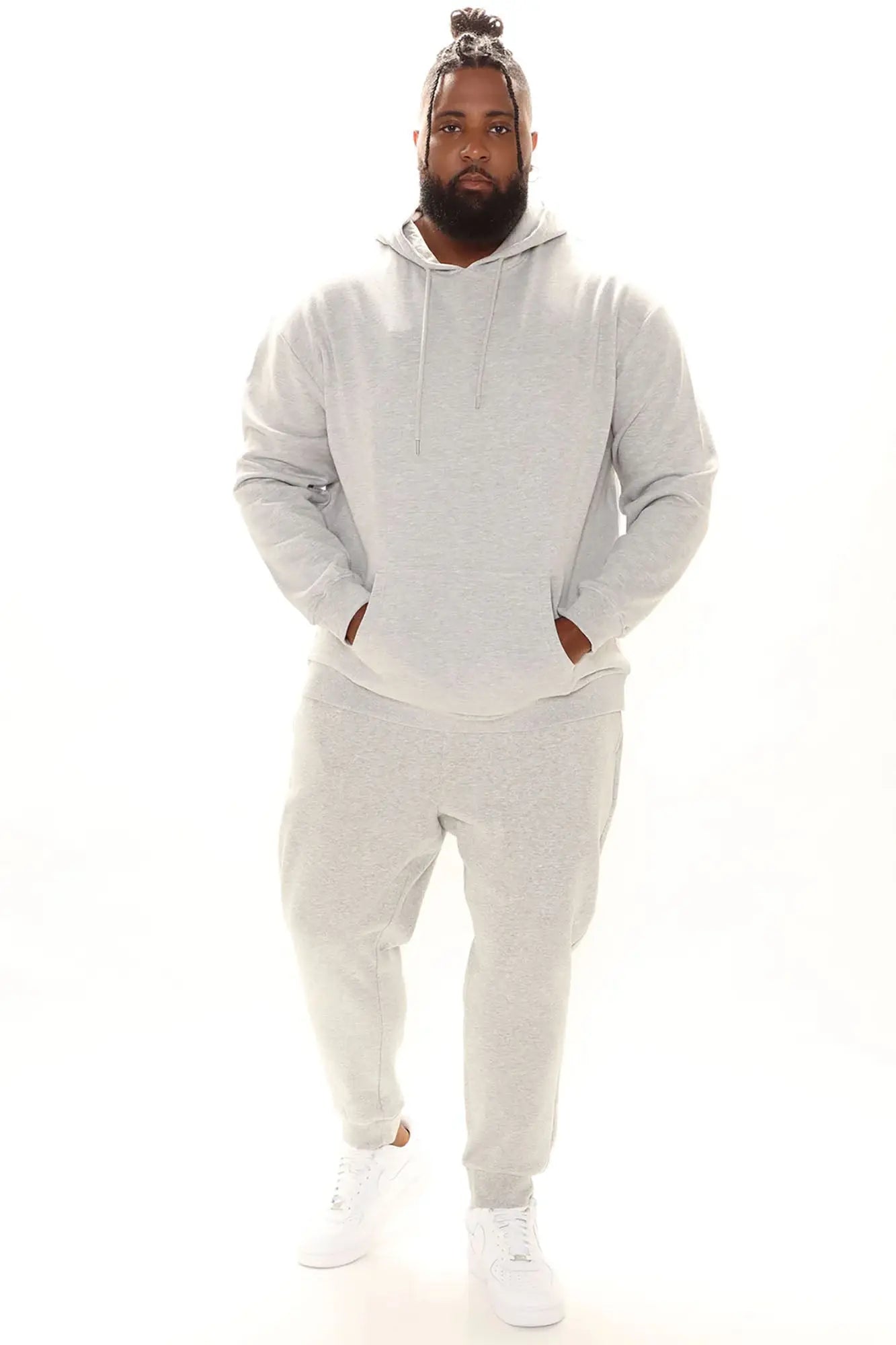 Tyson Hoodie - Heather Grey Fashion Nova