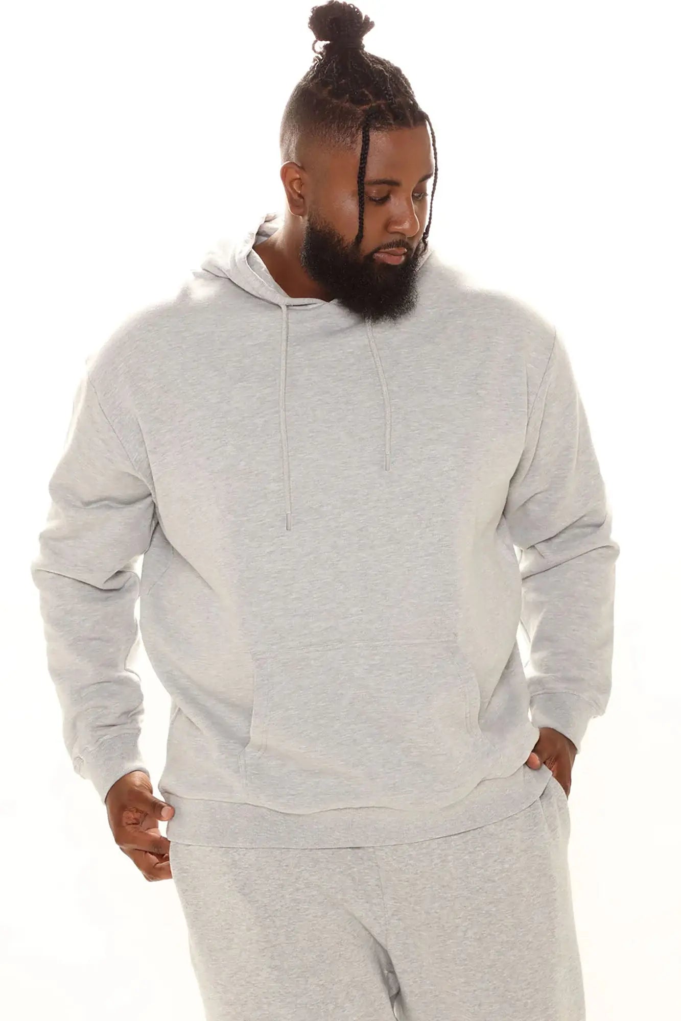 Tyson Hoodie - Heather Grey Fashion Nova