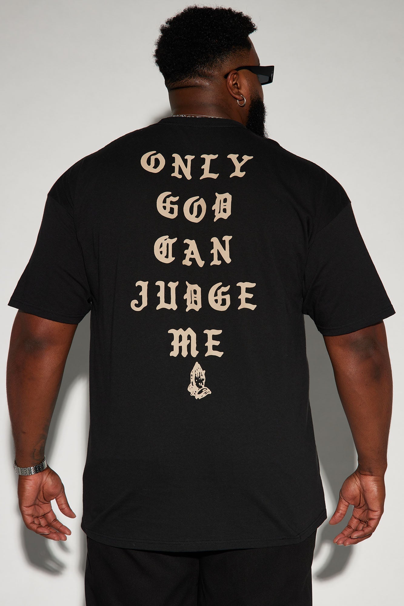 Only Judge Short Sleeve Tee - Black Fashion Nova