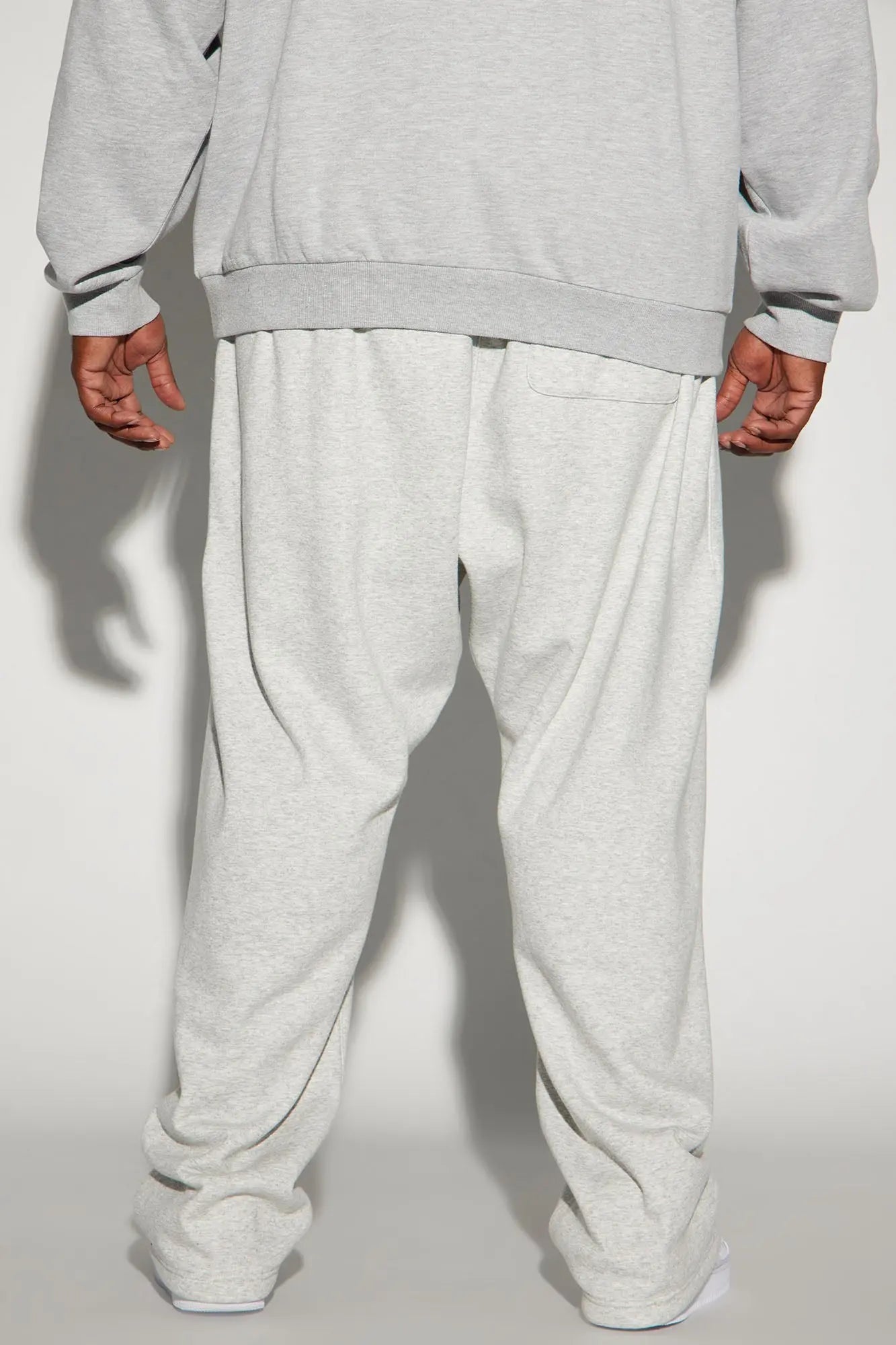 Tyson Heavyweight Straight Sweatpants - Heather Grey Fashion Nova