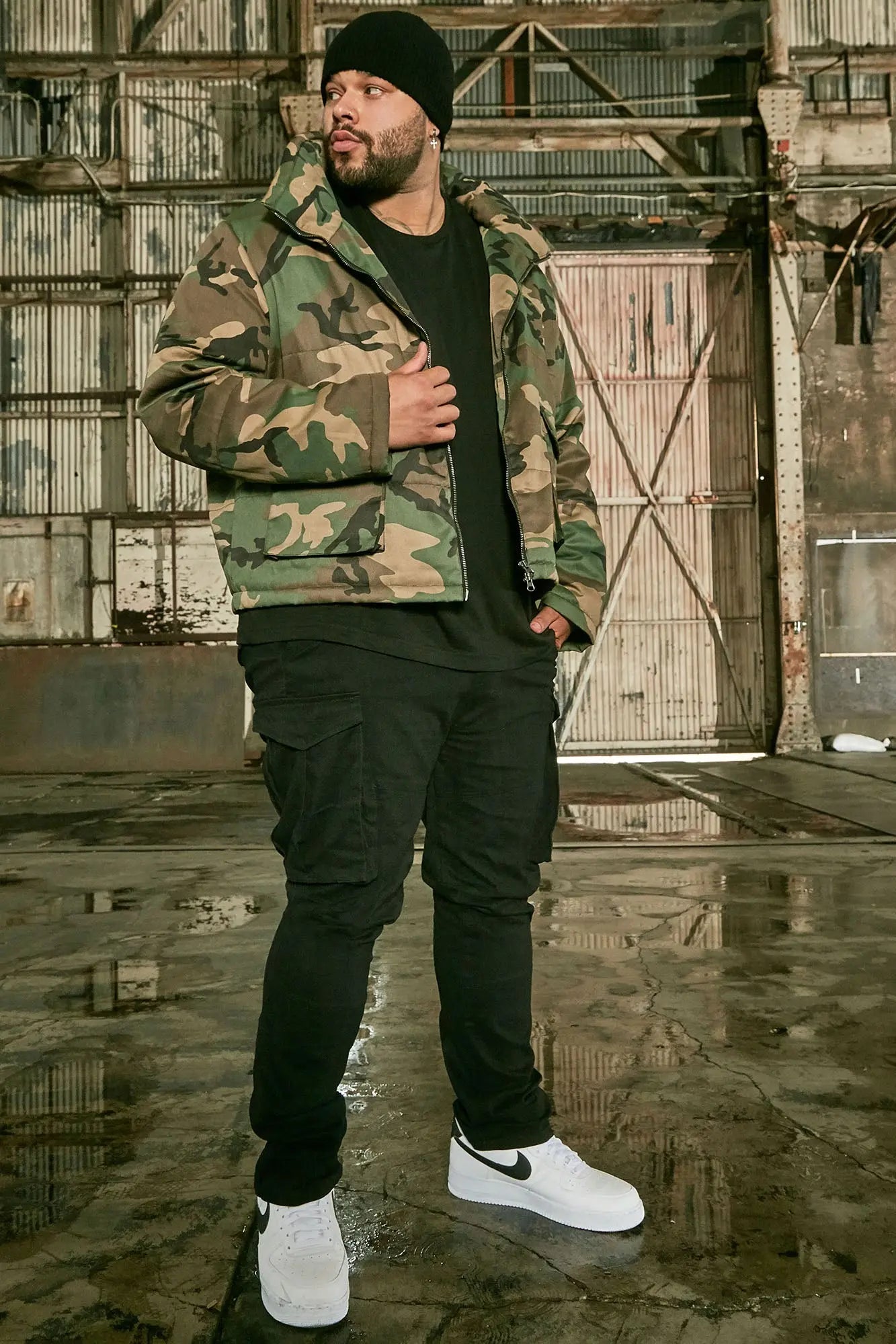 Cadet Utility Slim Cargo Pants - Black Fashion Nova