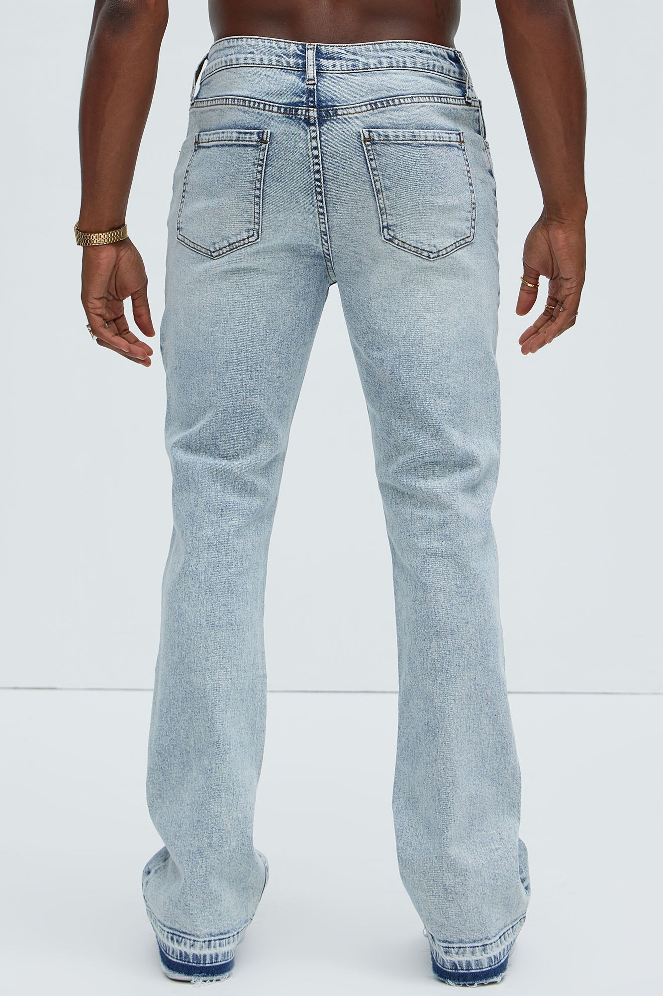 Cornell Slim Flare Jeans - Light Wash Fashion Nova