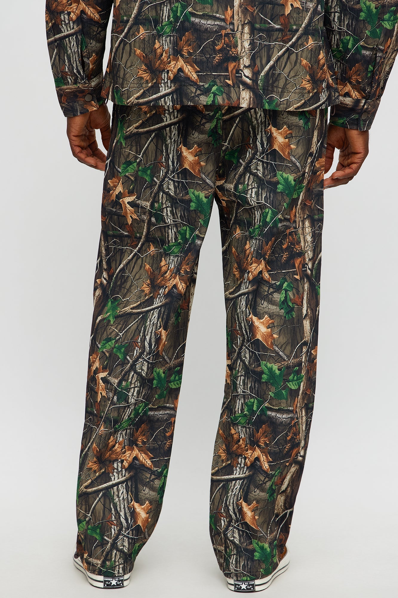 Baggy Rustic Pants - Brown/combo Fashion Nova