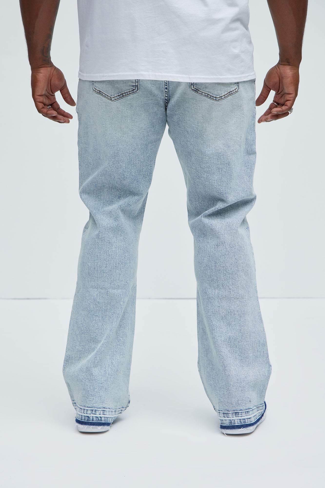 Cornell Slim Flare Jeans - Light Wash Fashion Nova