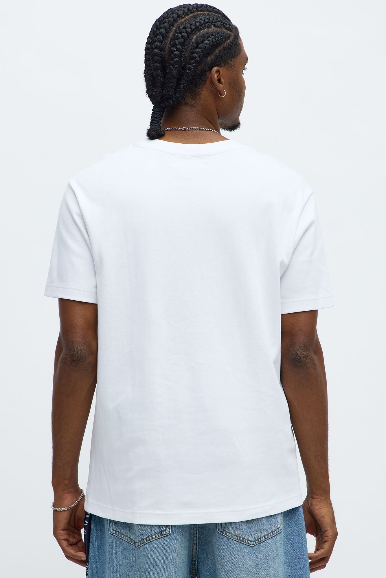 Davison Premium Short Sleeve Tee - White Fashion Nova