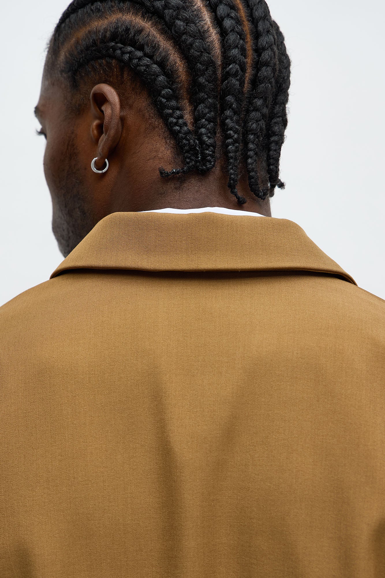 Cropped Strikeout Blazer Bomber Jacket - Brown Fashion Nova