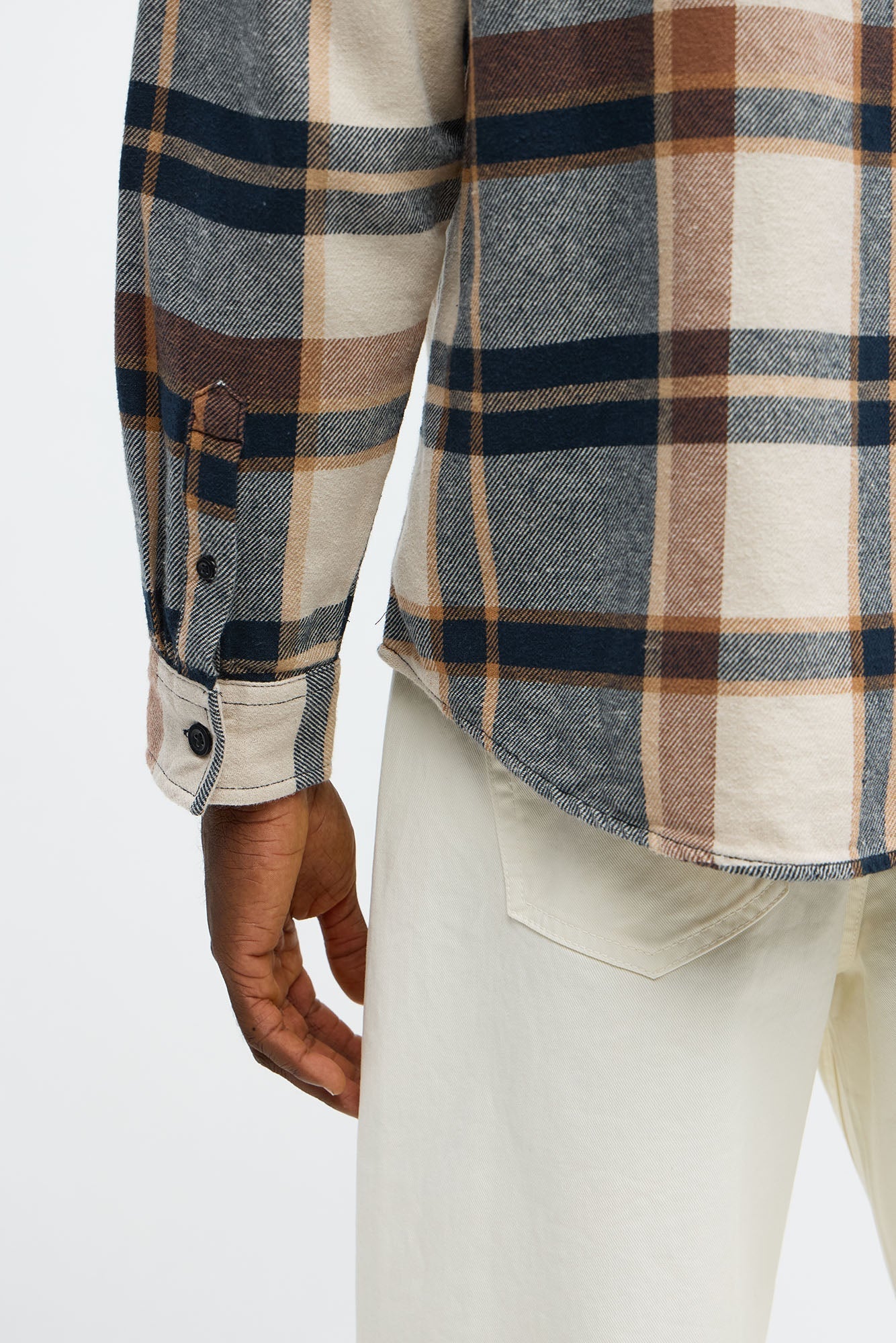 Wallace Plaid Flannel Shirt - Multi Color Fashion Nova
