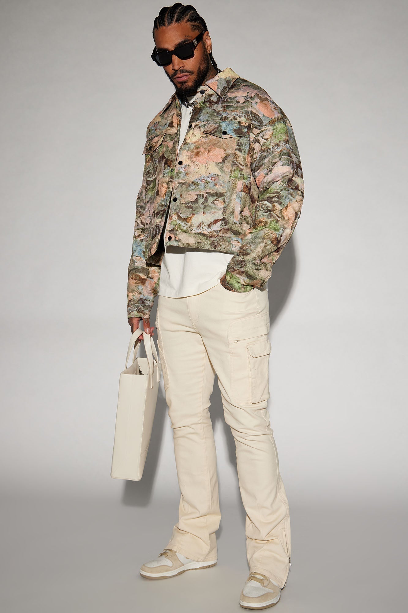 Kings Canyon Padded Trucker Jacket - Multi Color Fashion Nova