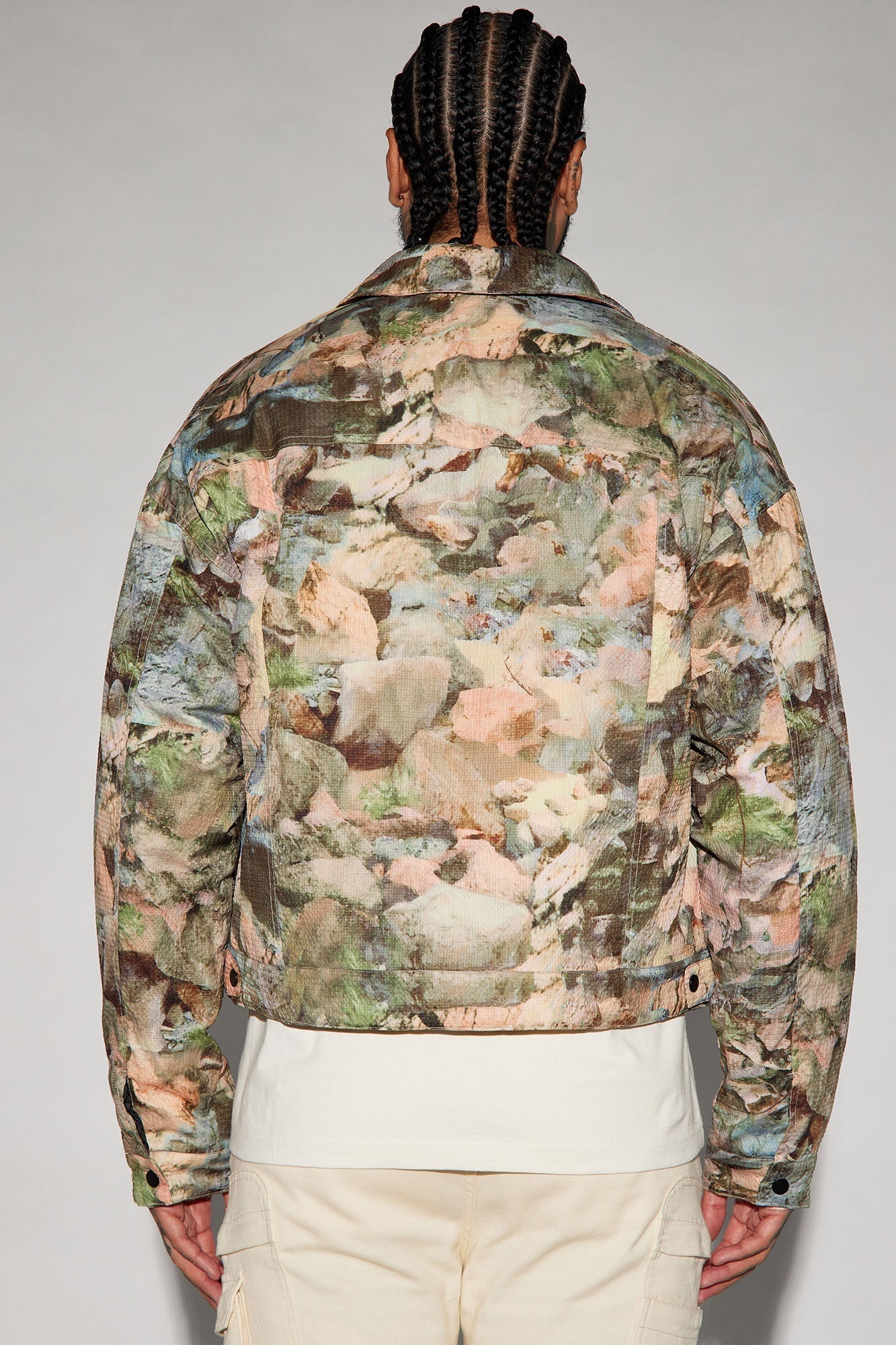 Kings Canyon Padded Trucker Jacket - Multi Color Fashion Nova