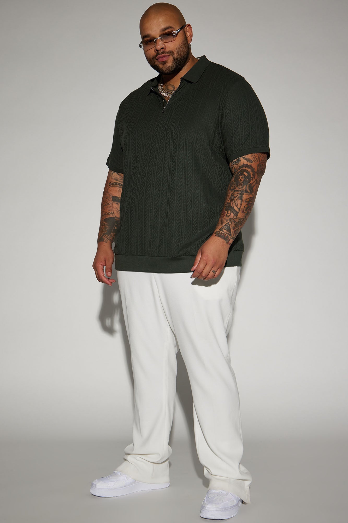 Fairway Short Sleeve Polo - Green Fashion Nova