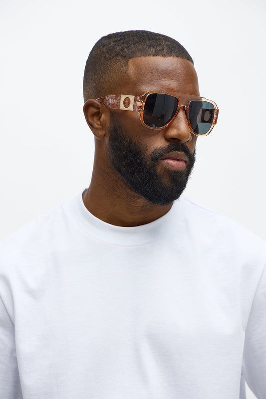 Camelot Sunglasses - Orange Fashion Nova