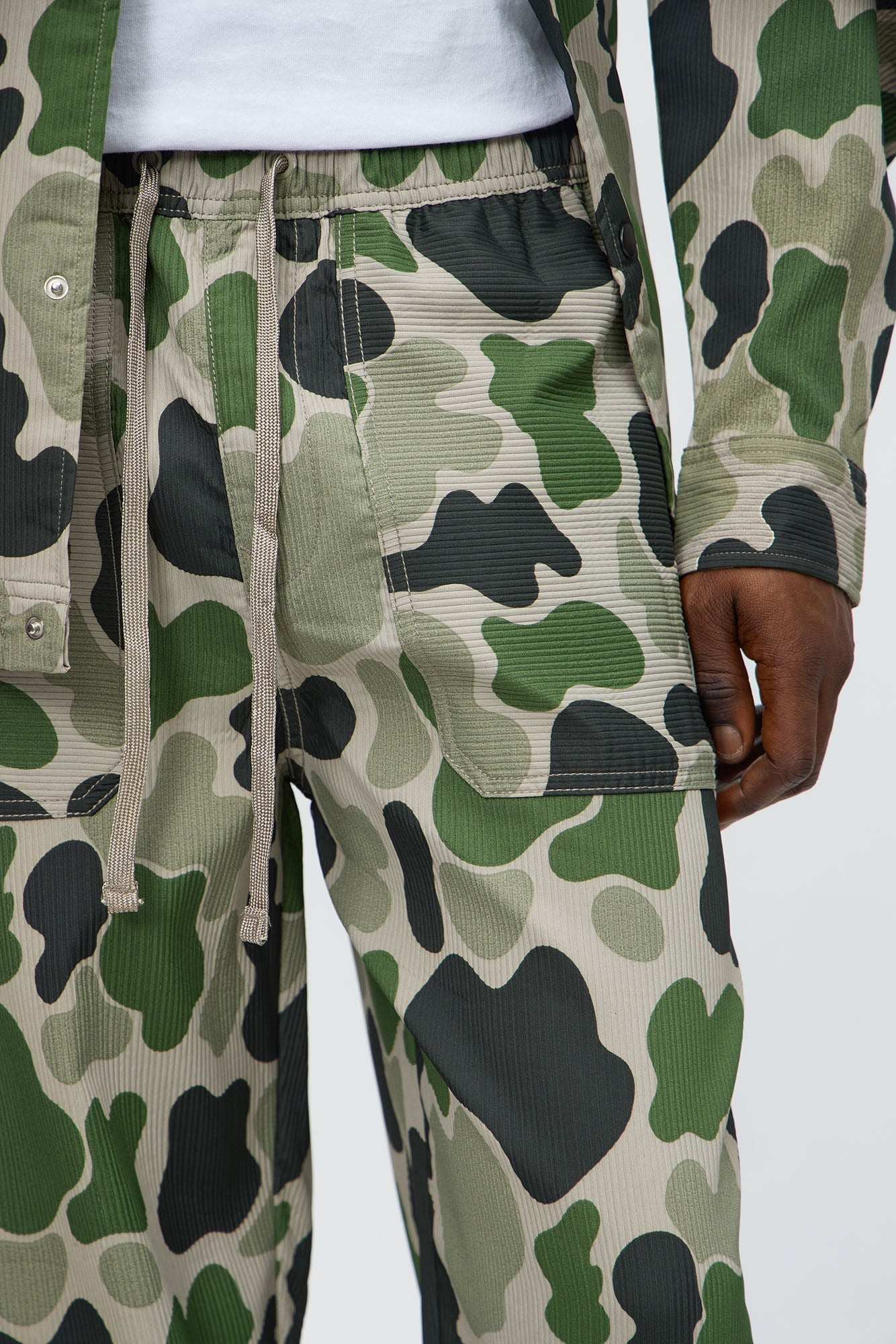 Baggy Hidden Pants - Camouflage Fashion Nova