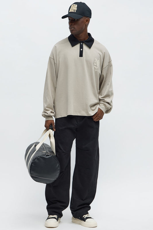 Barrel Number One Pant - Black Fashion Nova