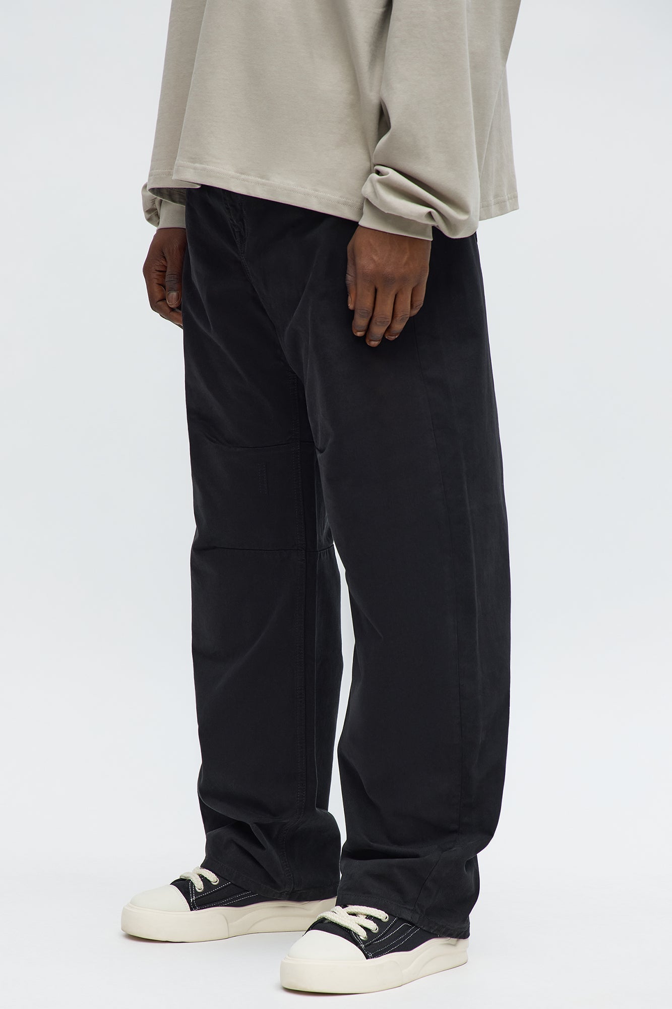 Barrel Number One Pant - Black Fashion Nova