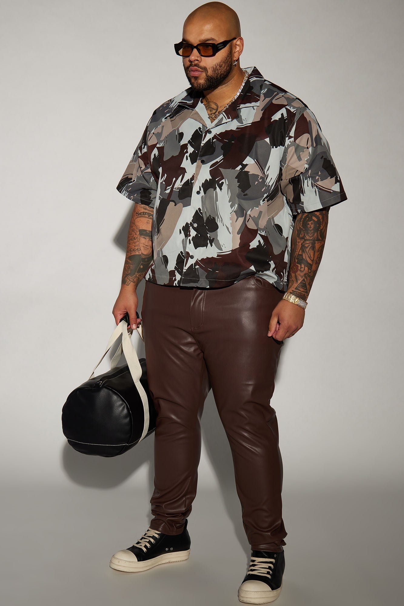Your Favorite Faux Leather Skinny Pants - Dark Brown Fashion Nova