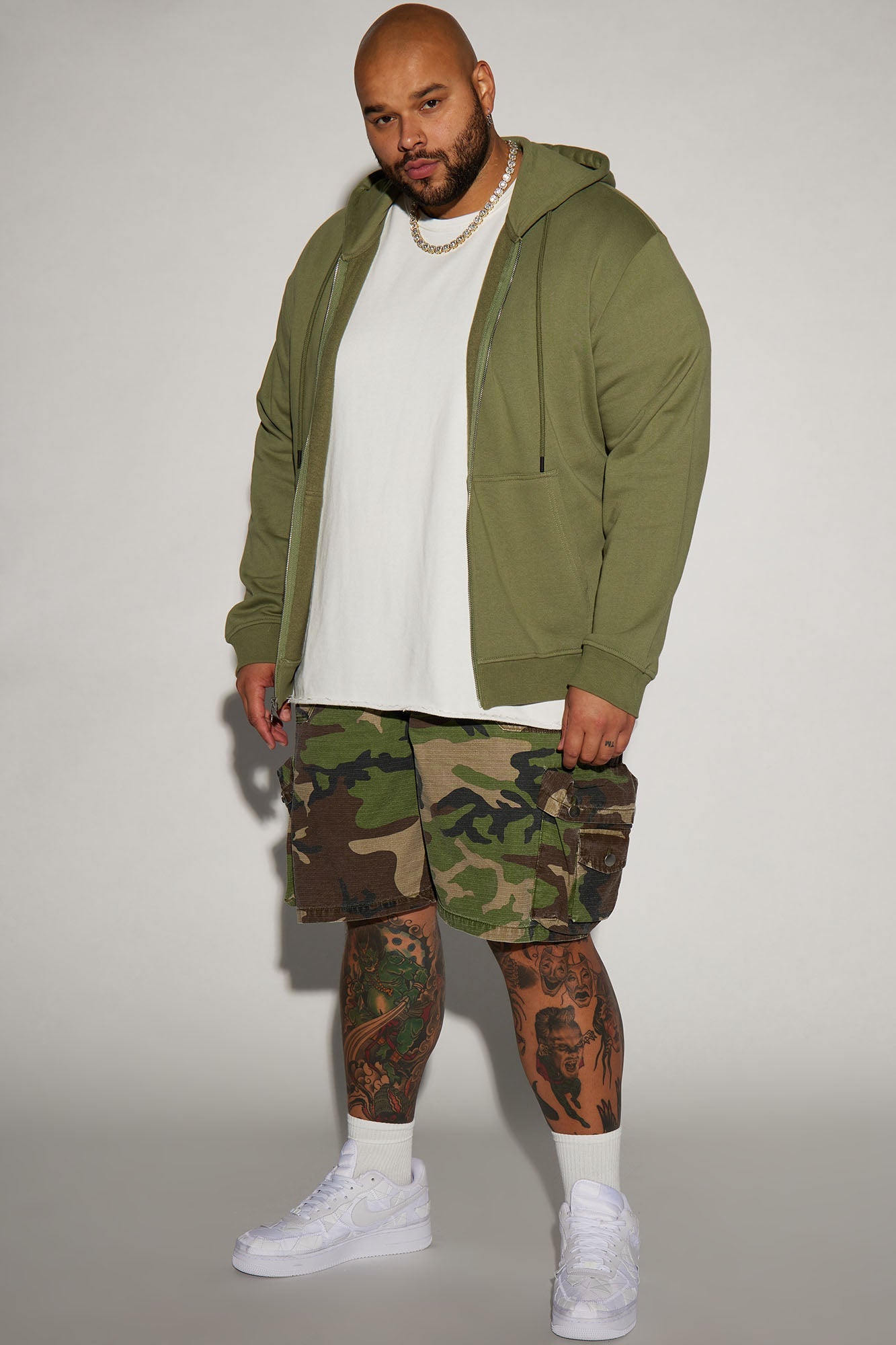 Games Calling Cargo Shorts - Camouflage Fashion Nova