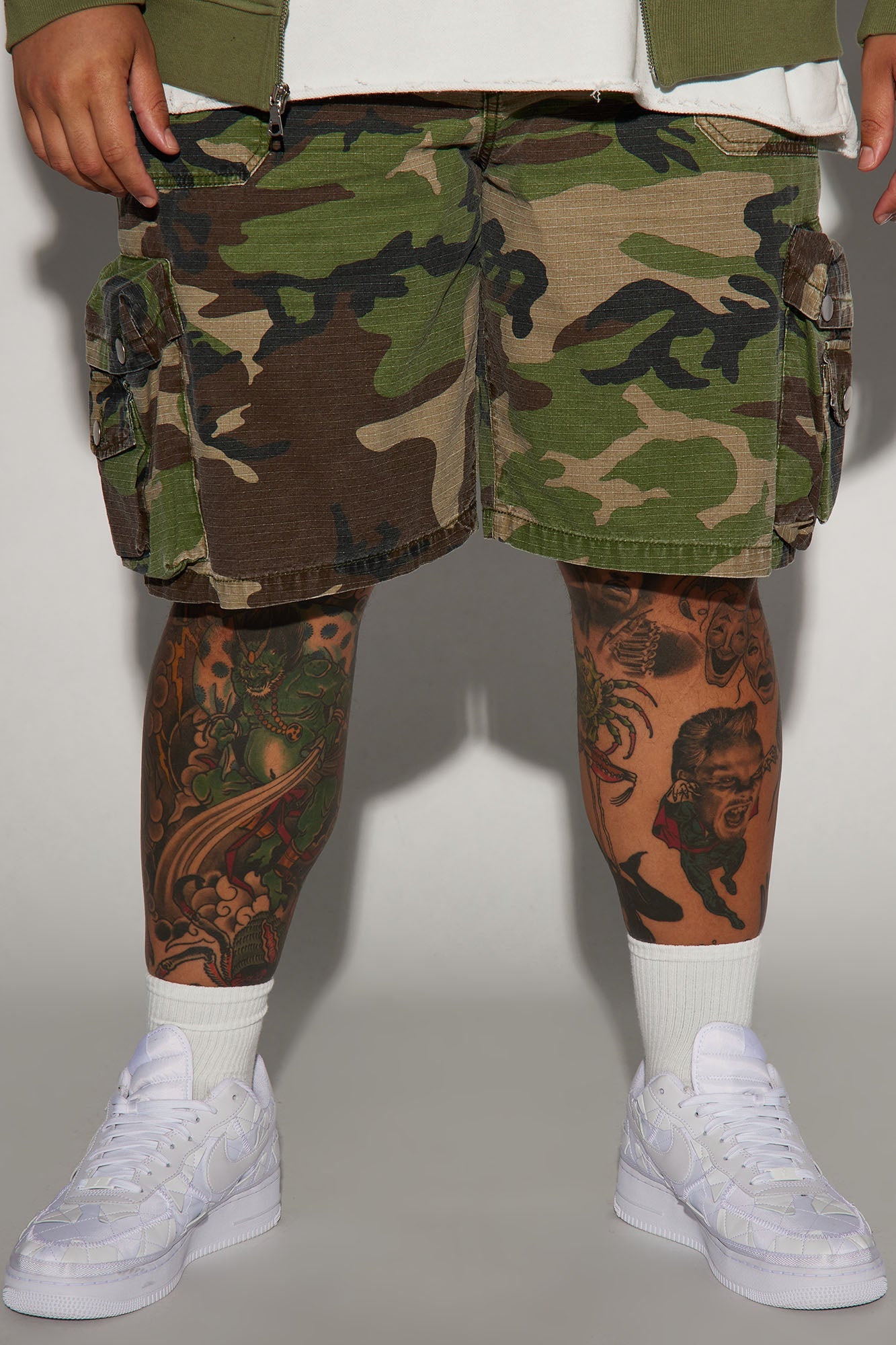 Games Calling Cargo Shorts - Camouflage Fashion Nova