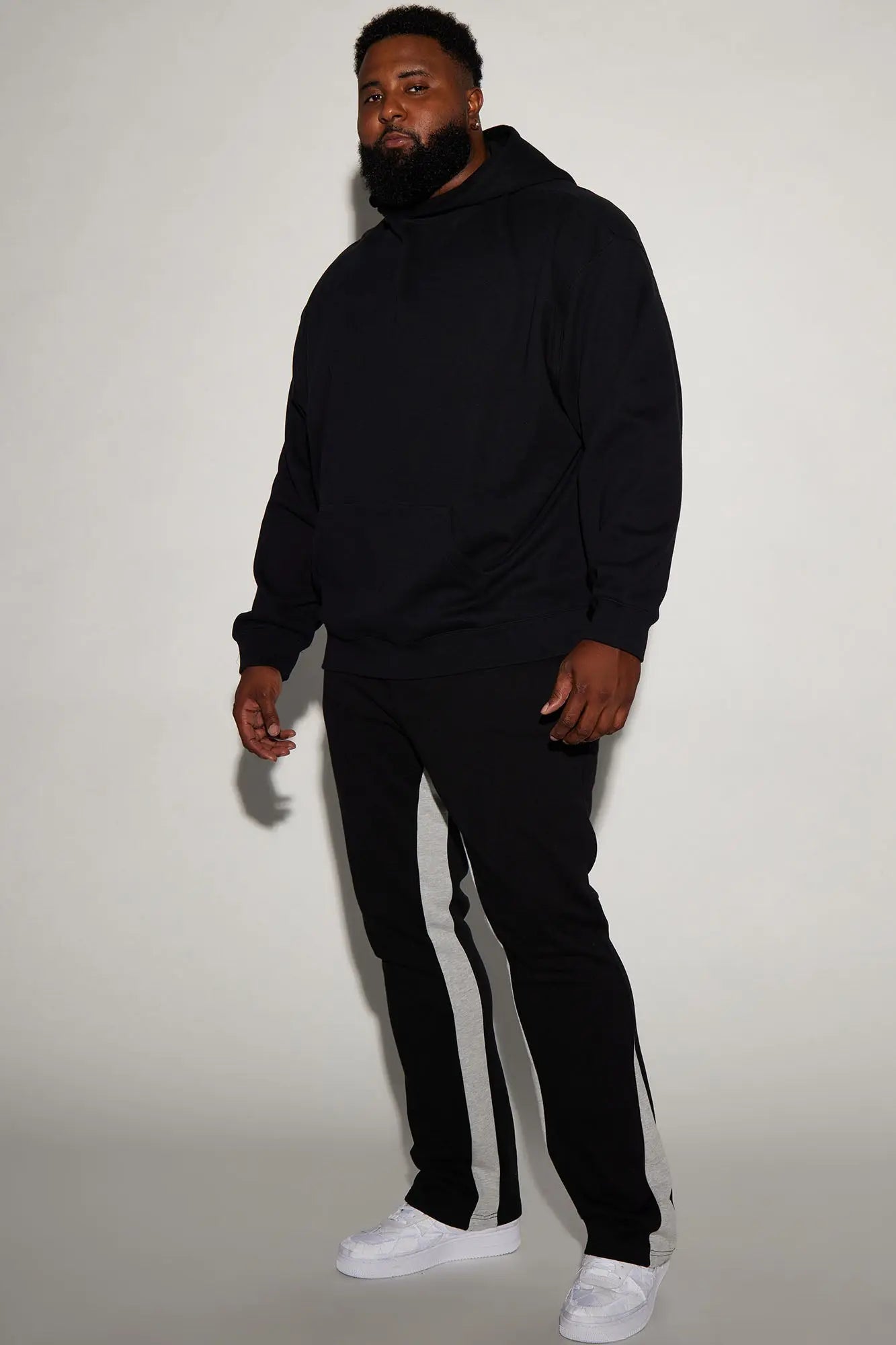 Tyson Flared Sweatpants - Black Fashion Nova