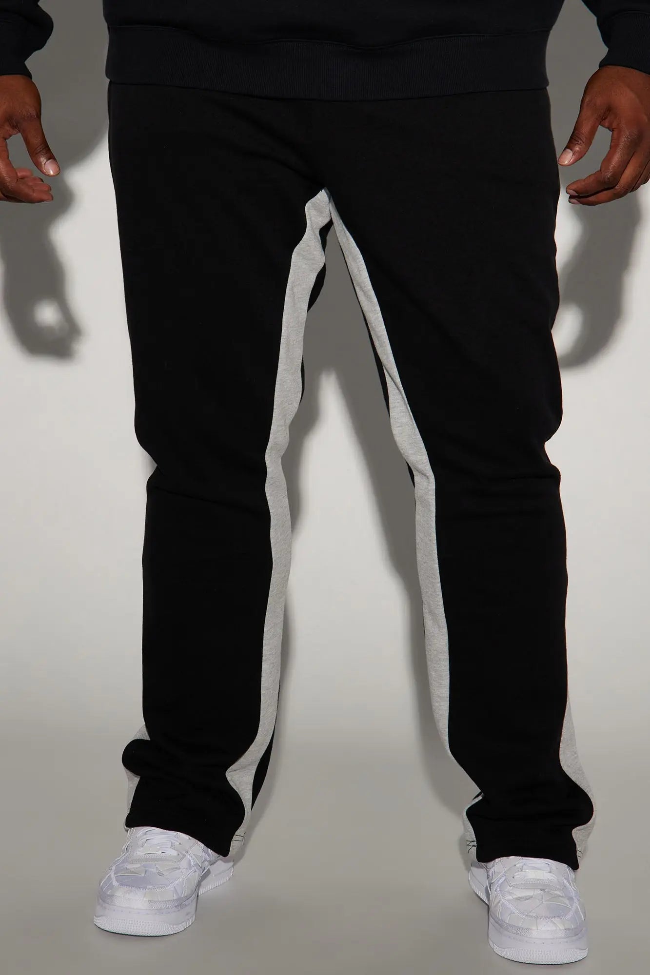 Tyson Flared Sweatpants - Black Fashion Nova