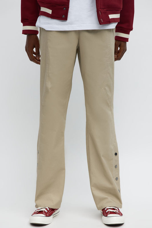 Slim Comeback Ripstop Side Snap Buttons - Taupe Fashion Nova
