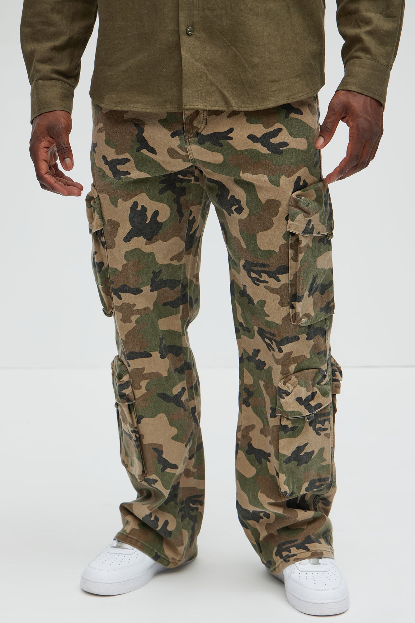 Shane Baggy Cargo Jeans - Camouflage Fashion Nova