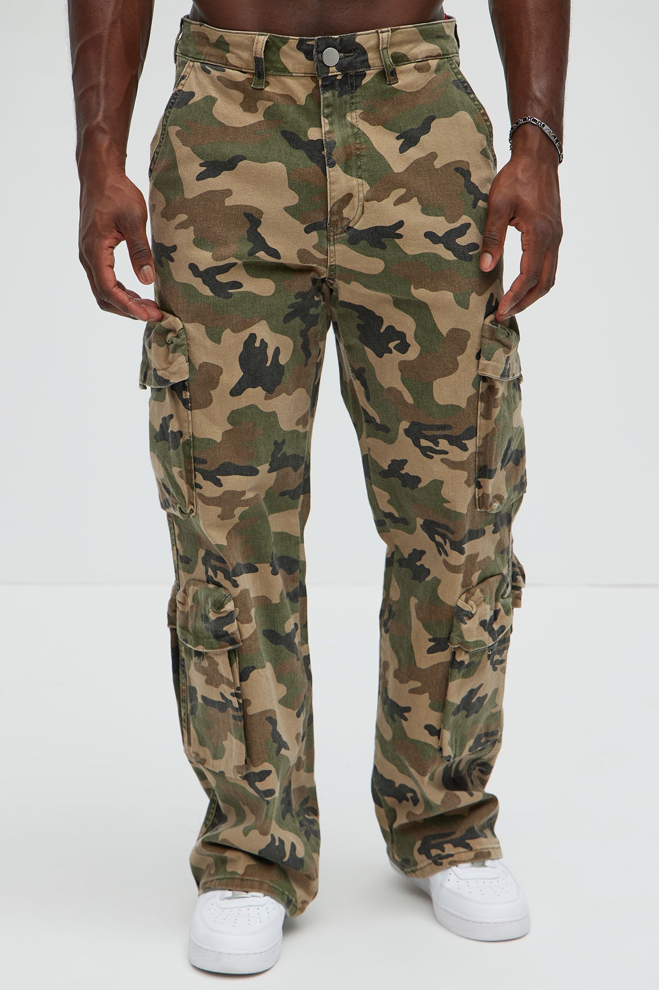 Shane Baggy Cargo Jeans - Camouflage Fashion Nova