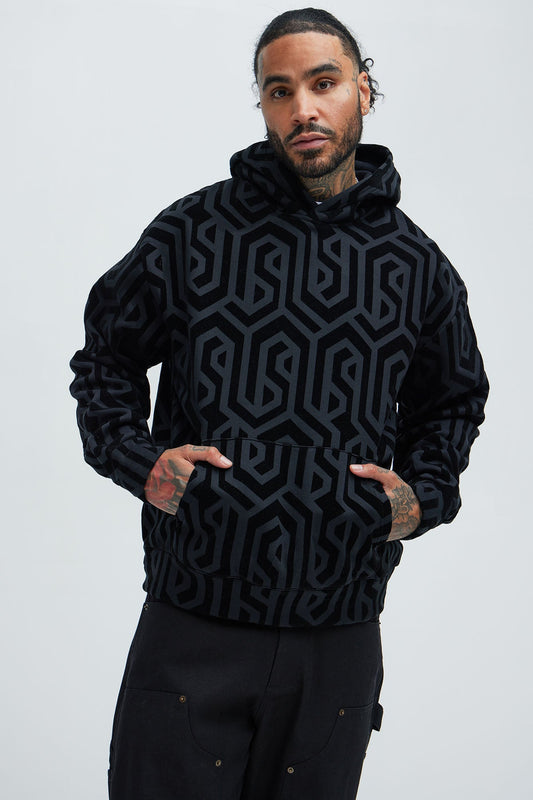 Bold Flock Hoodie - Black Fashion Nova