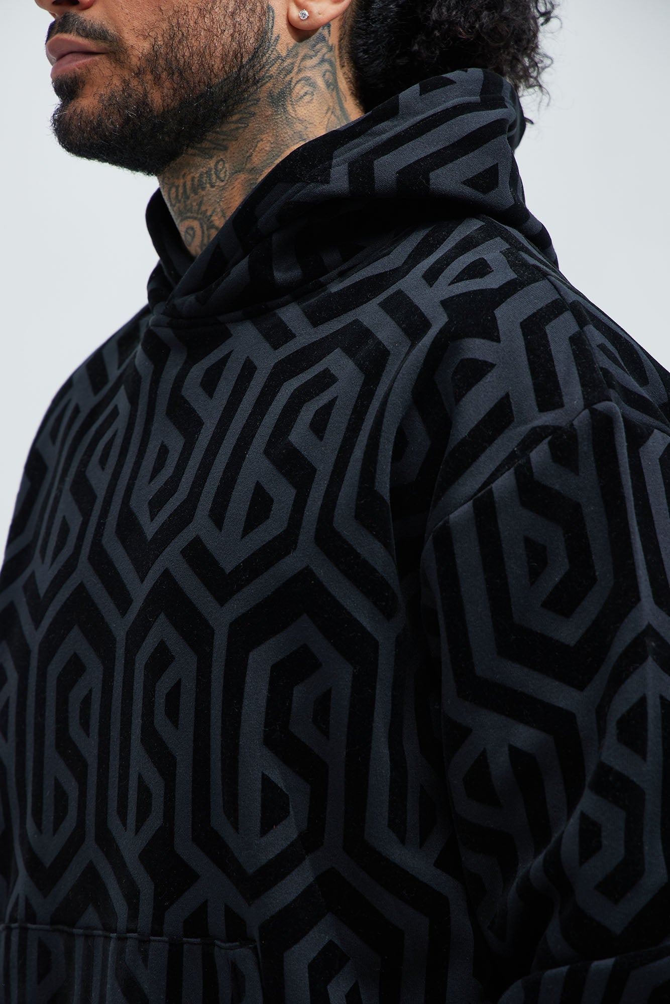 Bold Flock Hoodie - Black Fashion Nova
