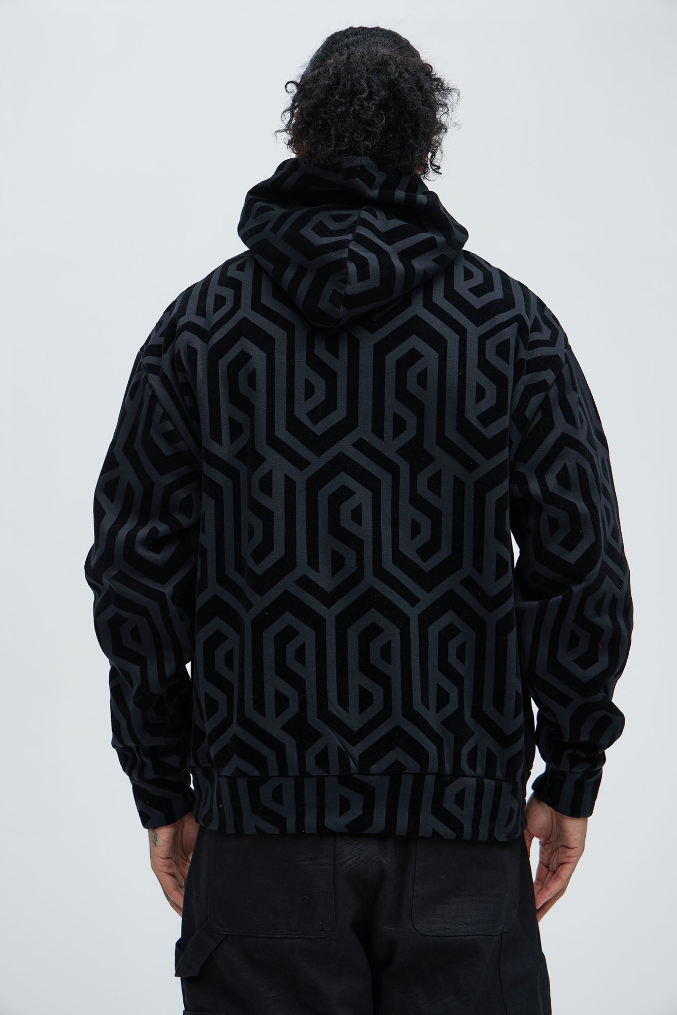 Bold Flock Hoodie - Black Fashion Nova
