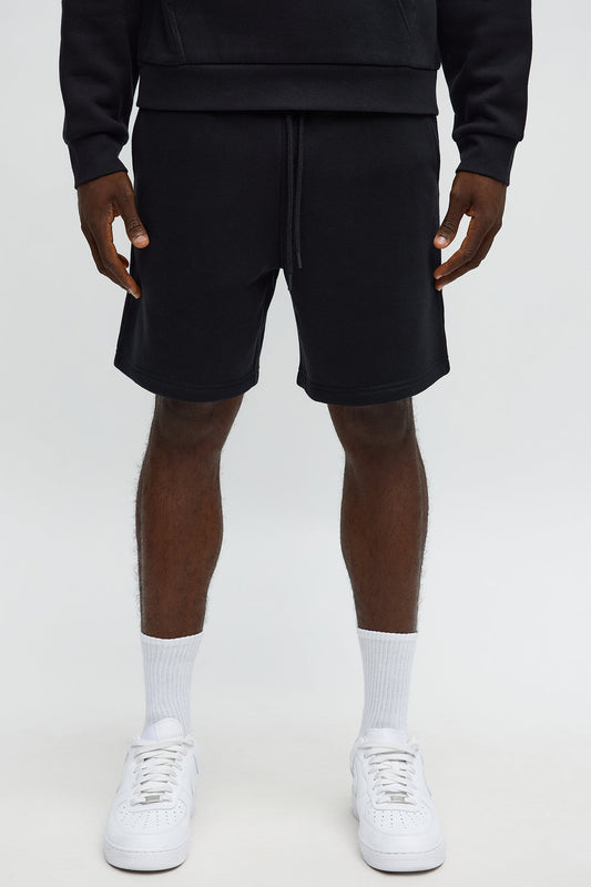Tyson Sweatshort - Black Fashion Nova