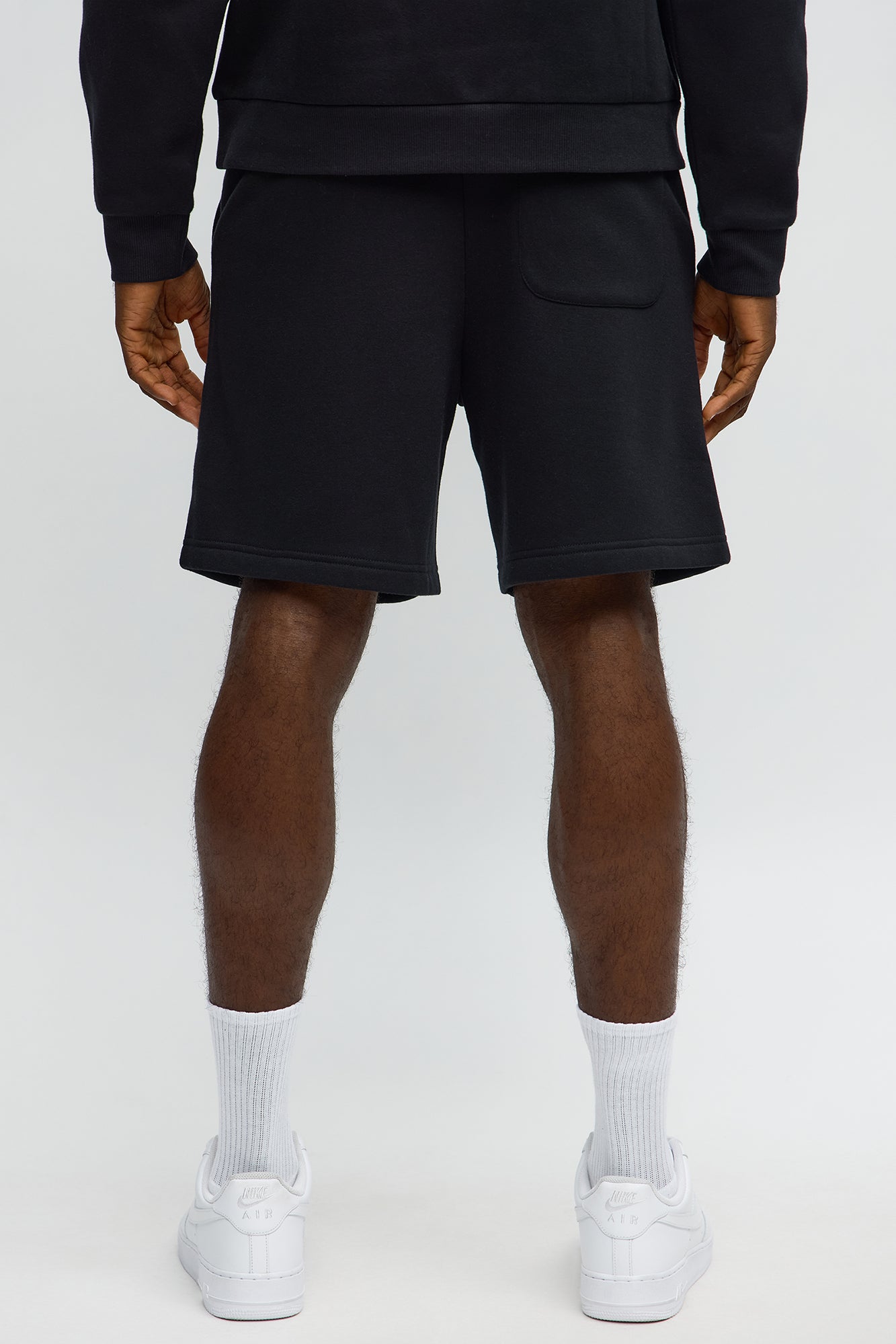 Tyson Sweatshort - Black Fashion Nova