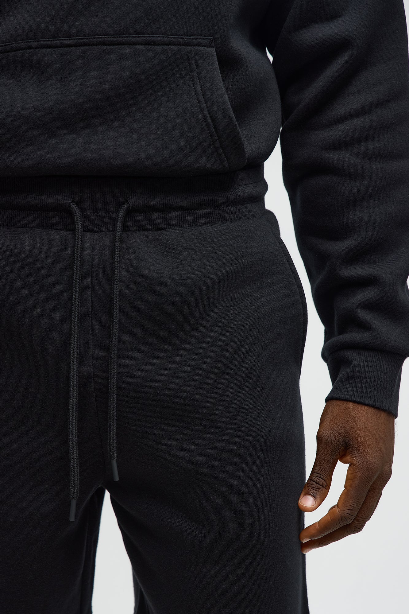 Tyson Sweatshort - Black Fashion Nova