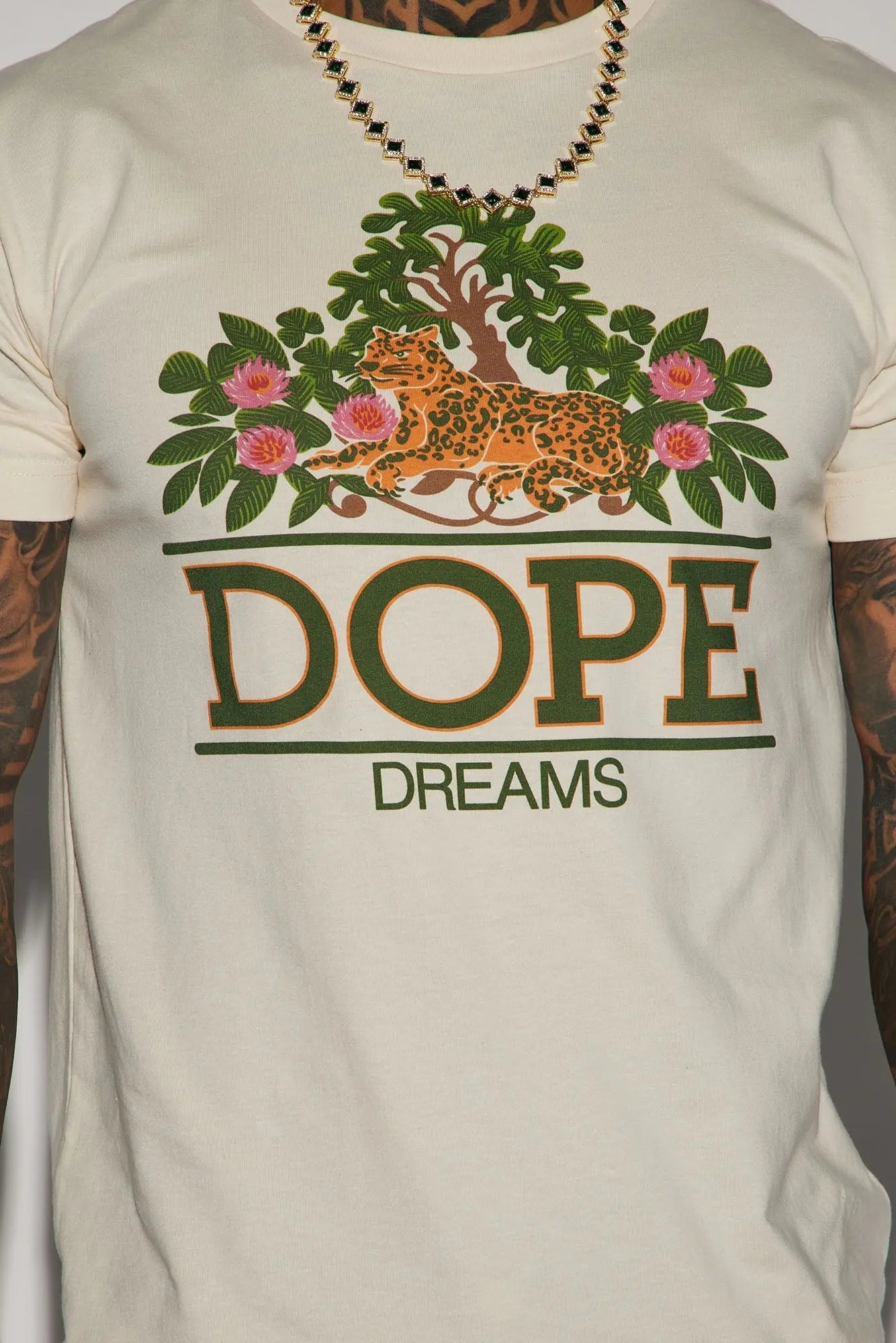 Dope Dreams Short Sleeve Tee - Off White Fashion Nova