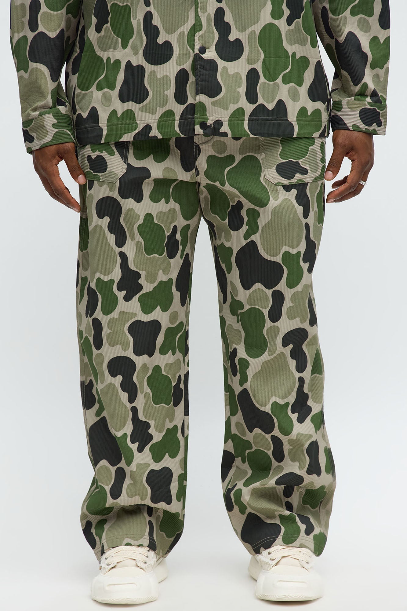 Baggy Hidden Pants - Camouflage Fashion Nova