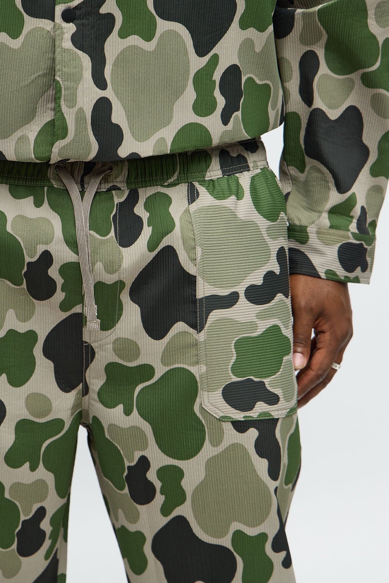 Baggy Hidden Pants - Camouflage Fashion Nova