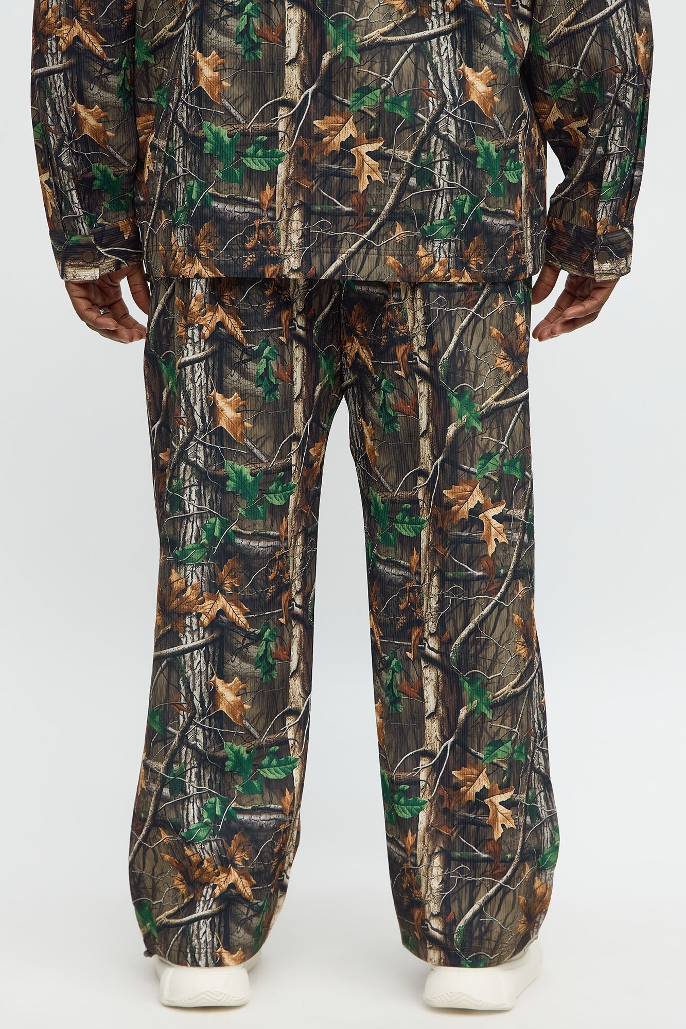 Baggy Rustic Pants - Brown/combo Fashion Nova
