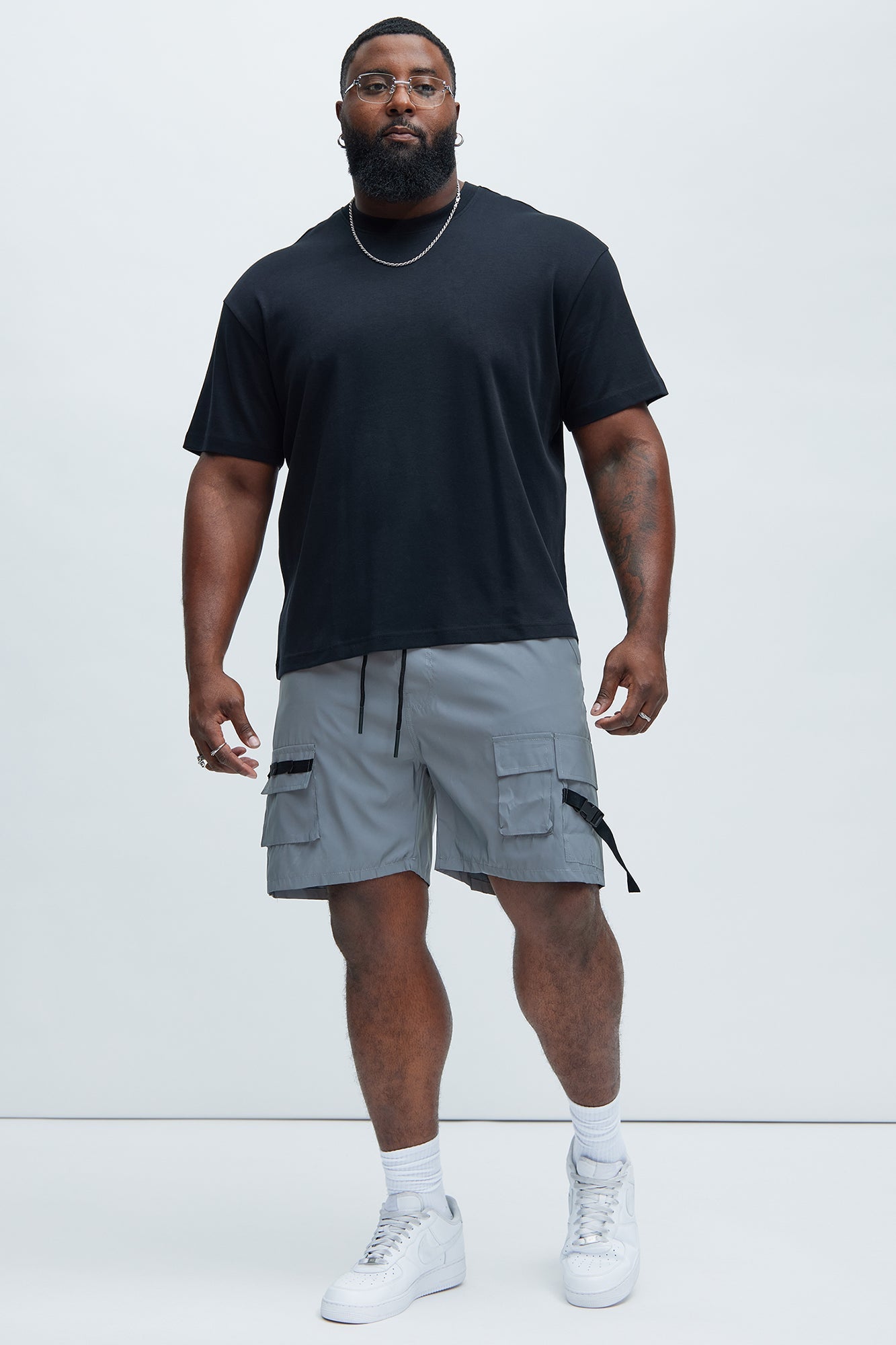 Davison Premium Short Sleeve Tee - Black Fashion Nova