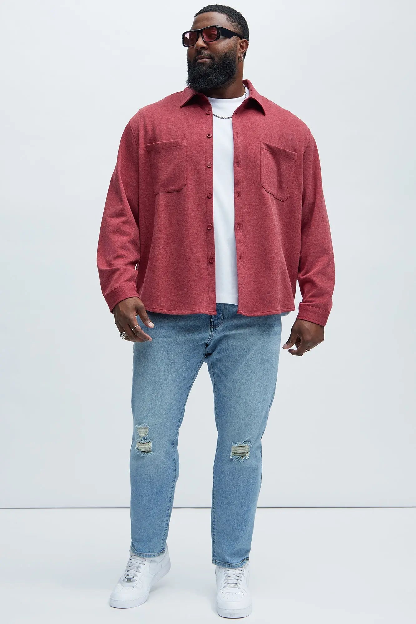 Cornell Distressed Slim Jeans - Light Wash Fashion Nova