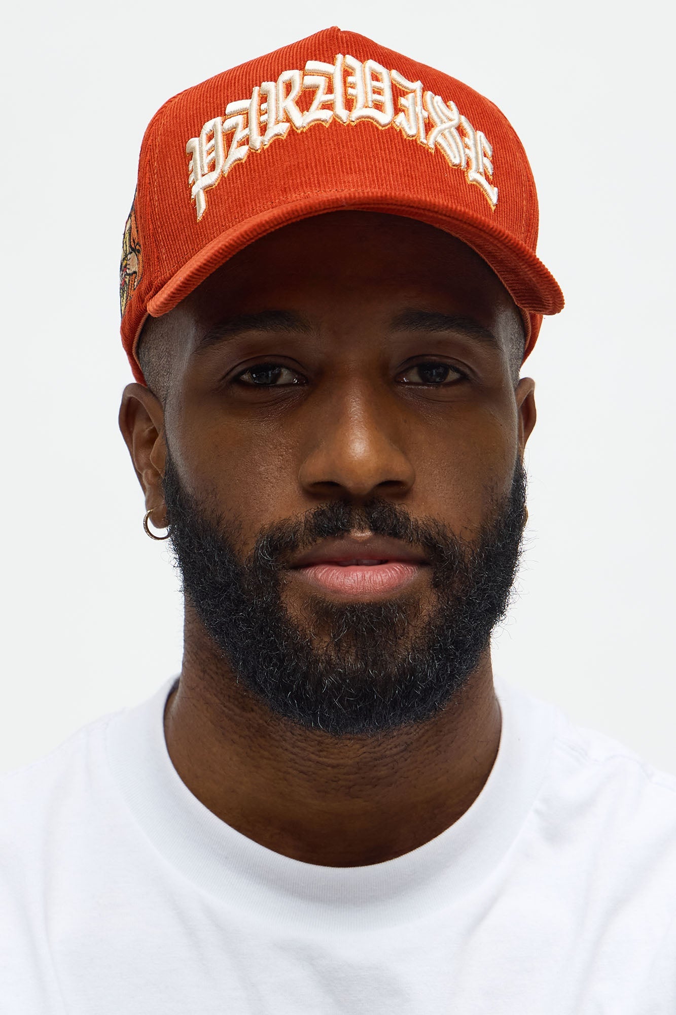 Paradise Structured Corduroy Snapback Hat - Rust Fashion Nova