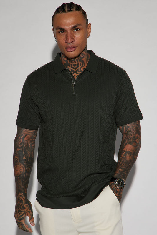 Fairway Short Sleeve Polo - Green Fashion Nova