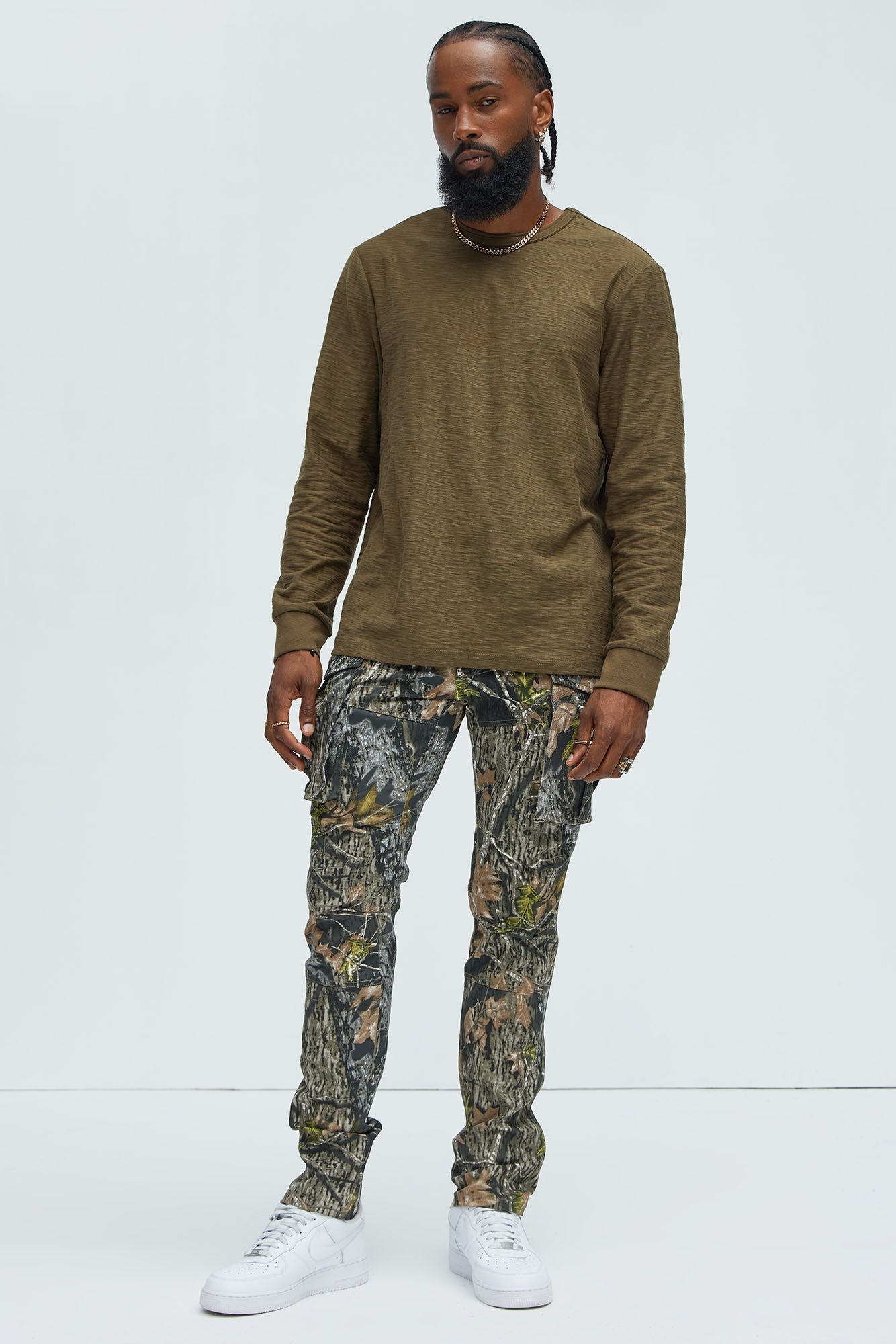 Get Real With Me Cargo Straight Pants - Camouflage Fashion Nova