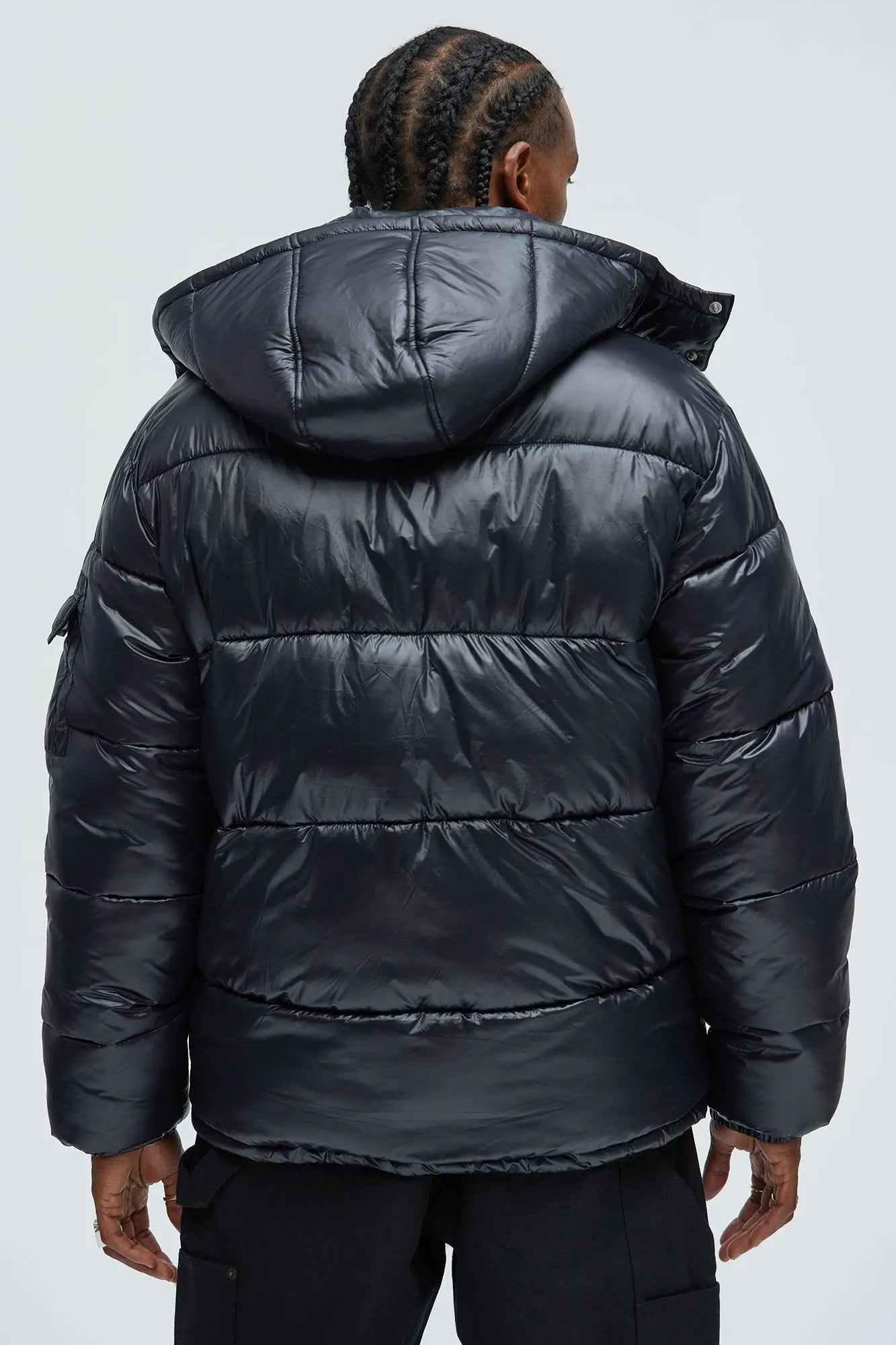 Nixer Puffer Jacket - Black Fashion Nova