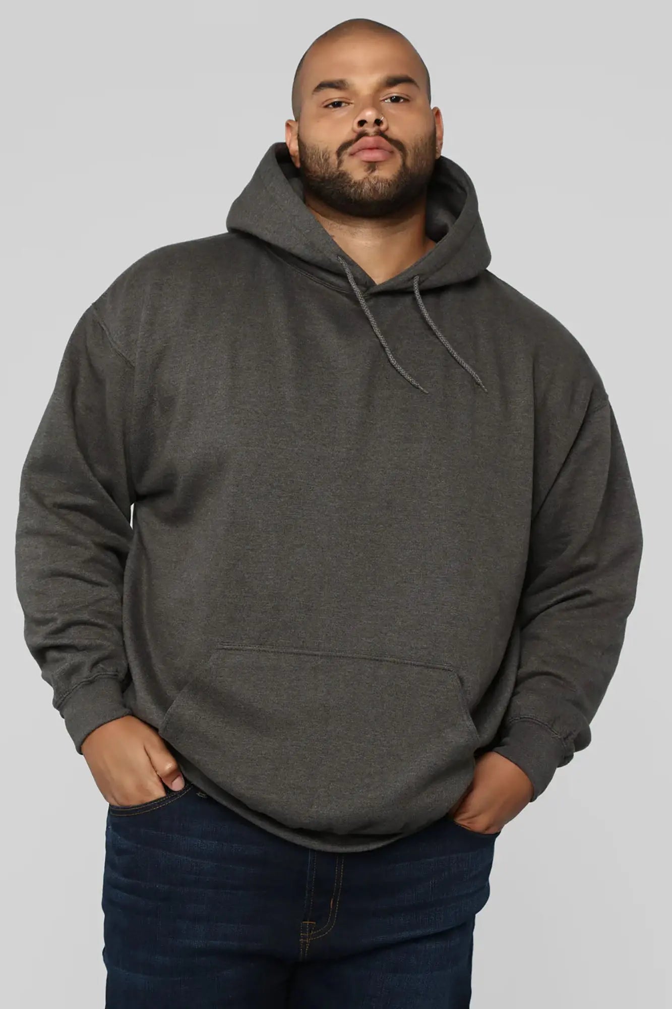 Tyson Hoodie - Charcoal Fashion Nova