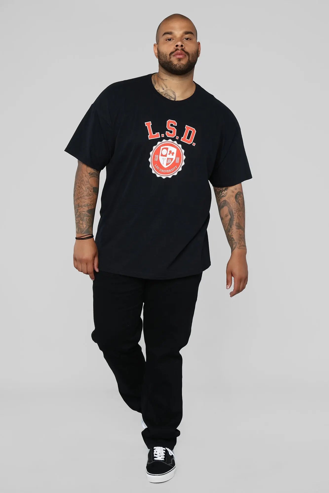 Mike Straight Taper Jeans - Black Fashion Nova