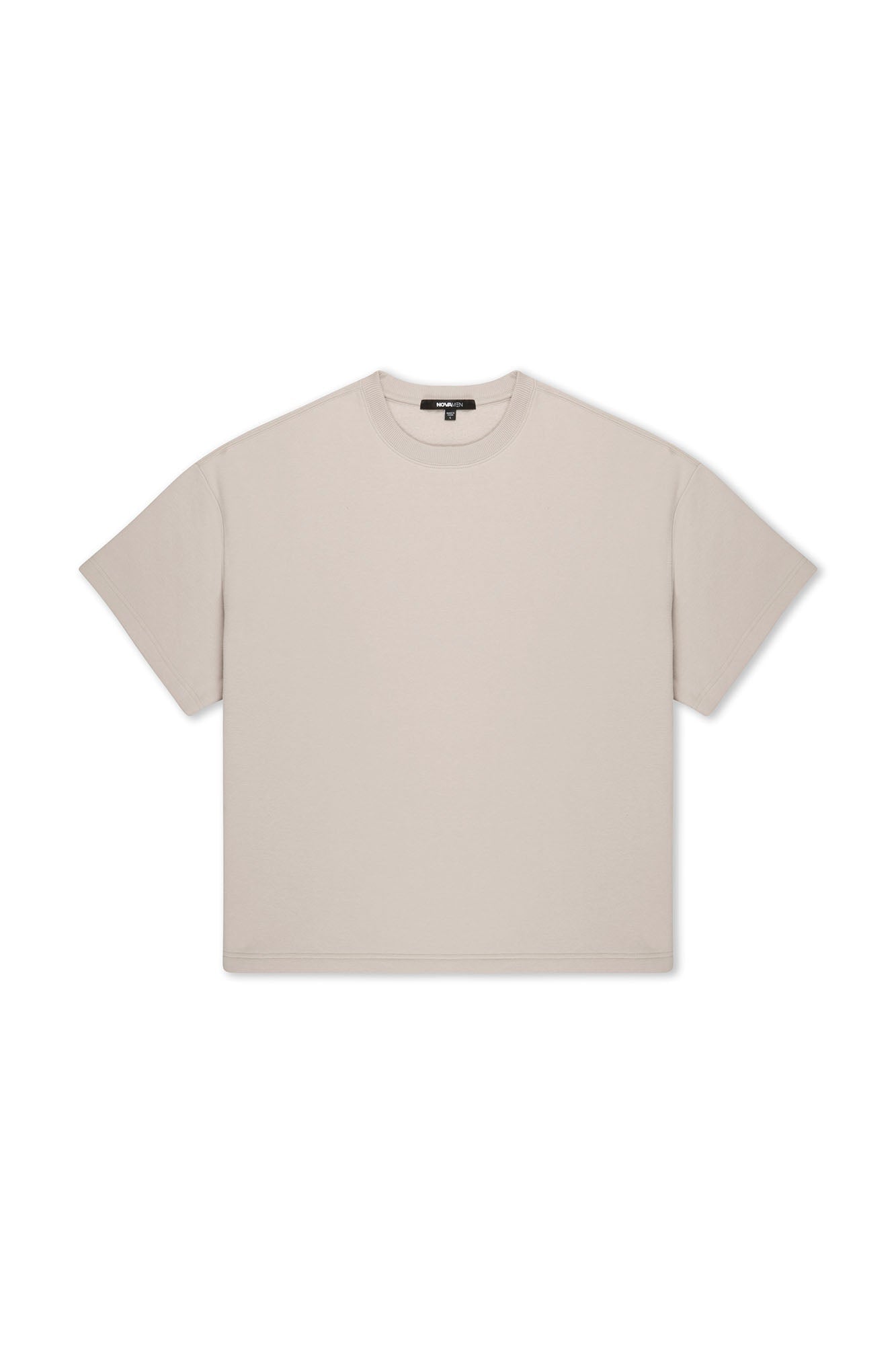 410 Oversized Fleece Tee - Sand Fashion Nova