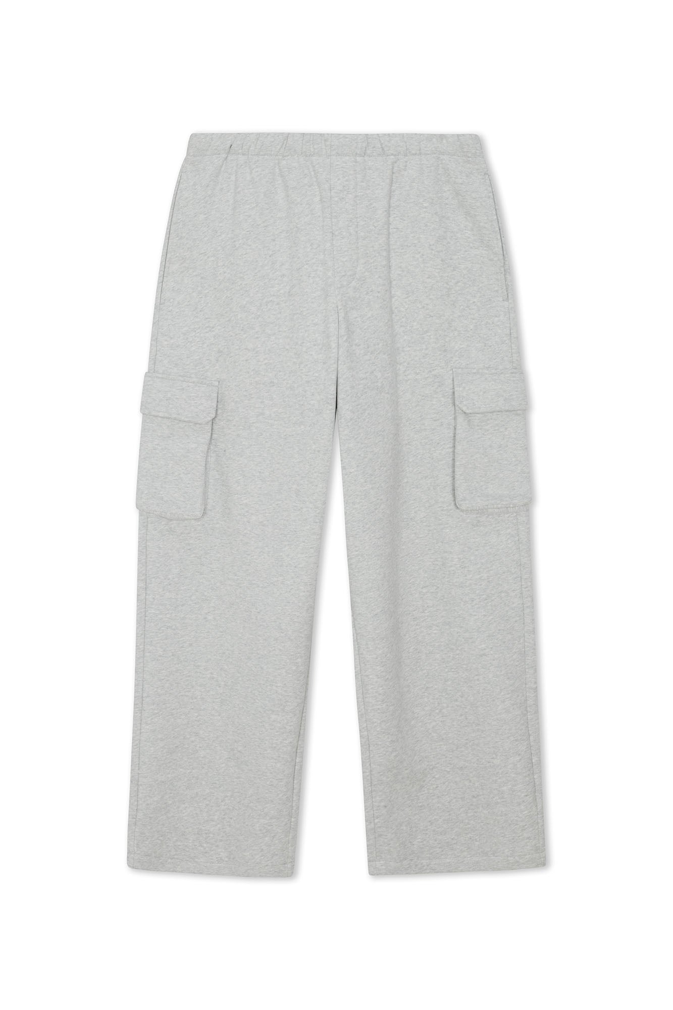 410 Baggy Cargo Sweatpants - Heather Grey Fashion Nova