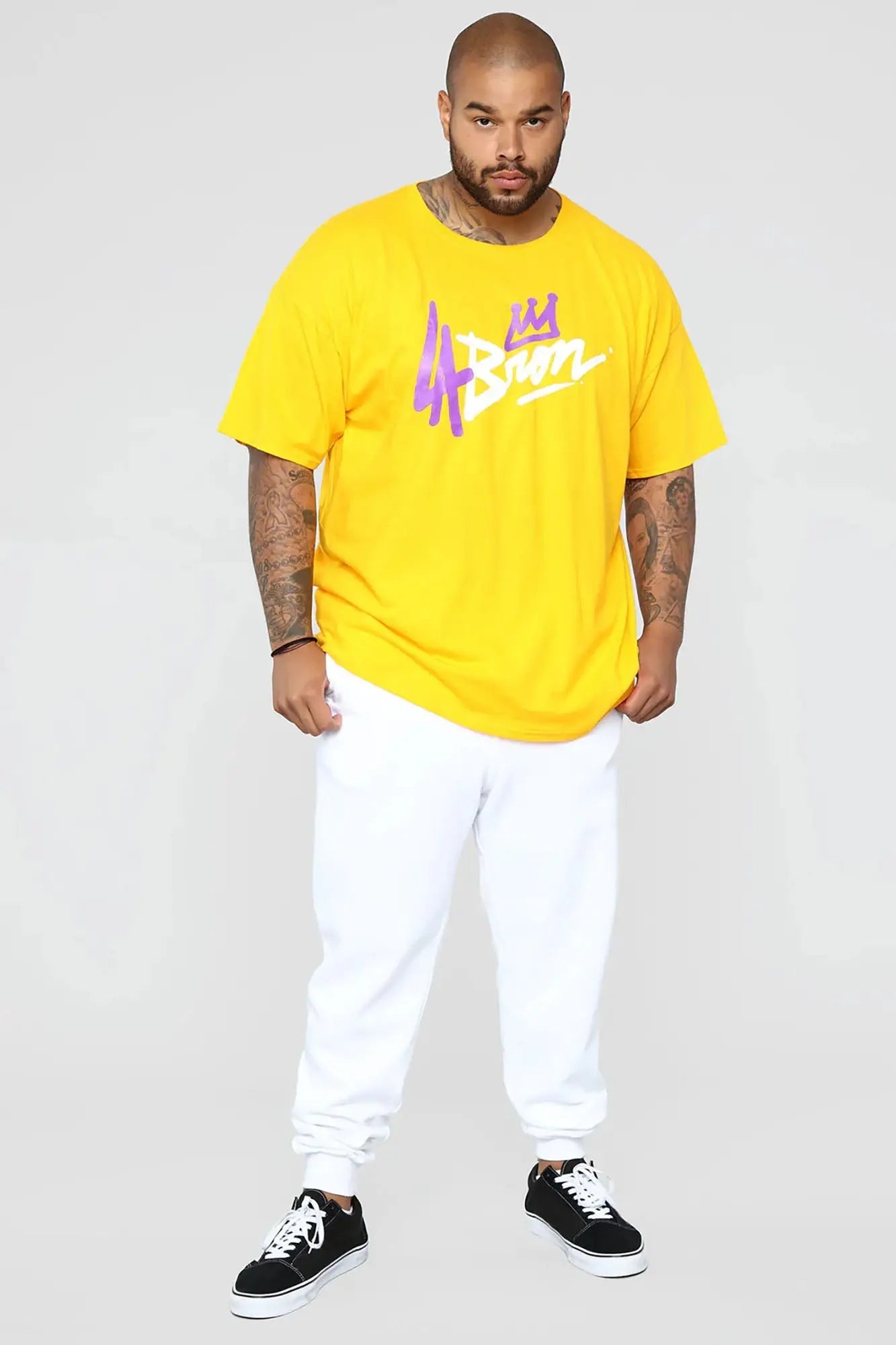 Tyson Jogger - White Fashion Nova