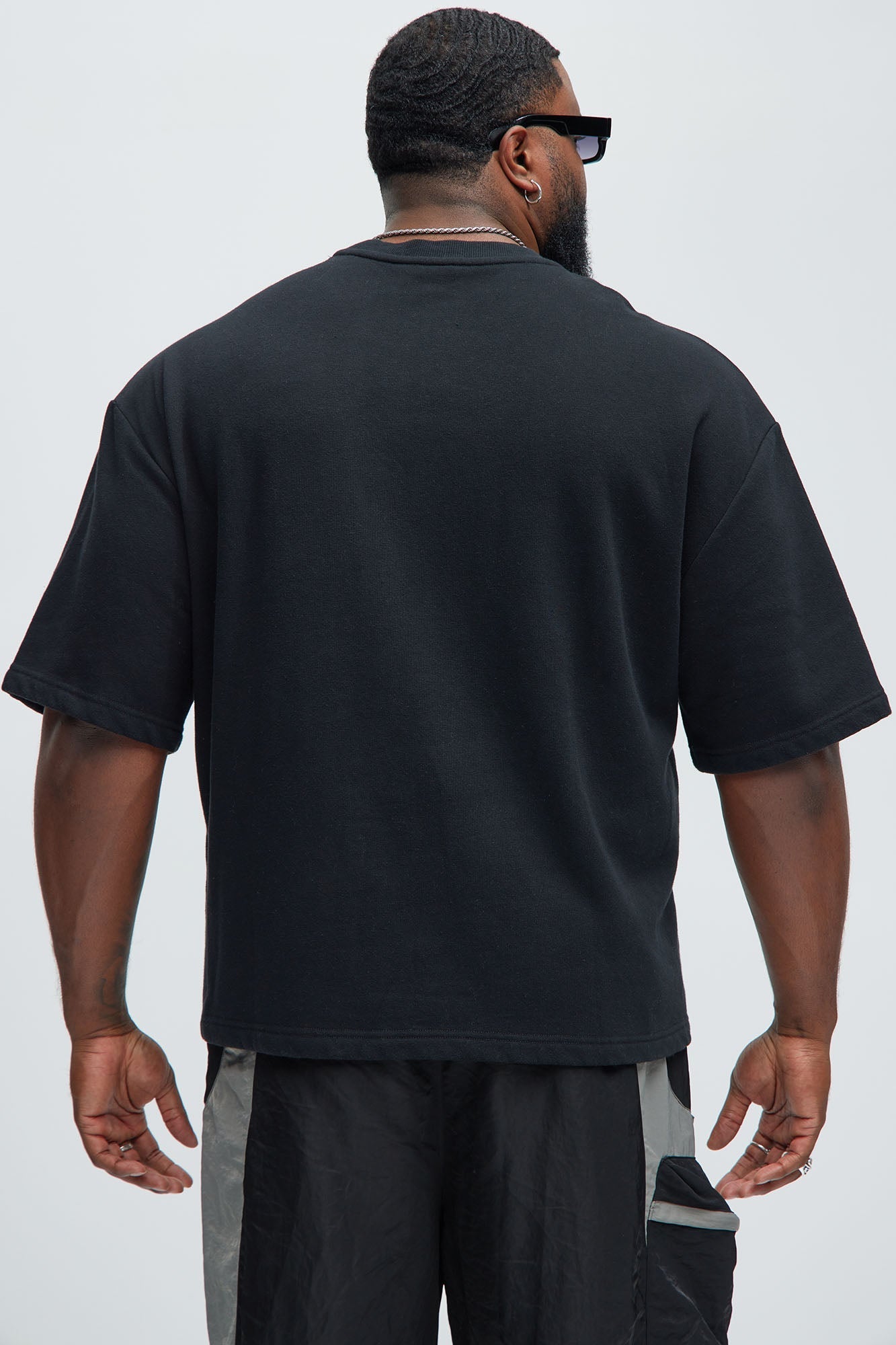 Tyson Sacred Love Relaxed Short Sleeve Tee - Black Fashion Nova
