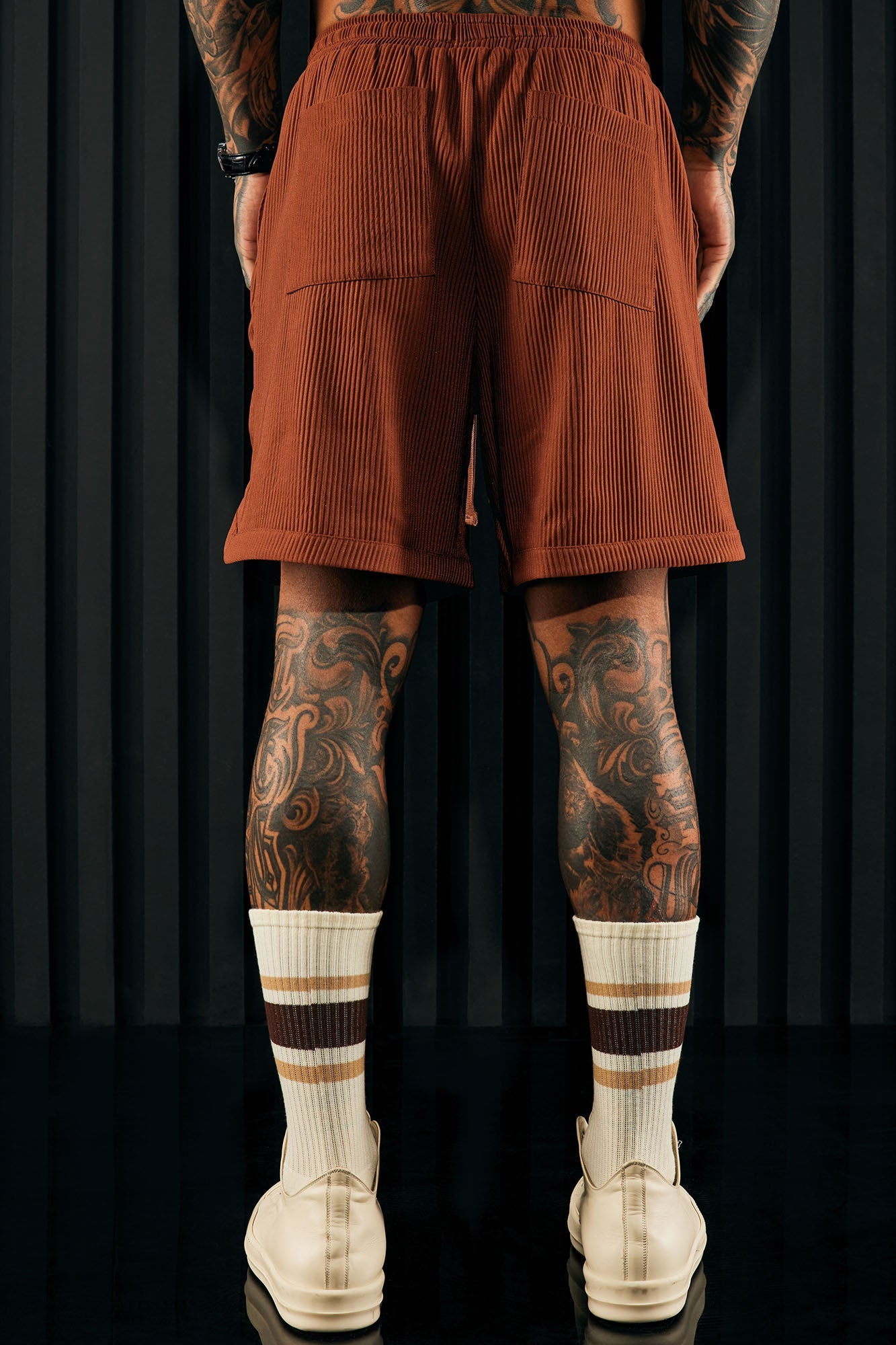 Show Up Basketball Short - Chocolate Fashion Nova